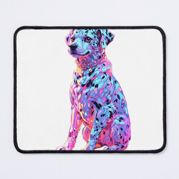 Item preview, Neon nostalgic Dalmatian  designed and sold by LevCreates.