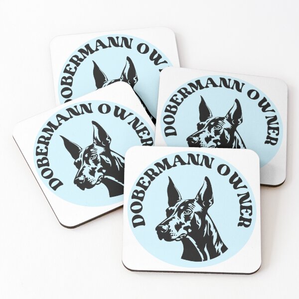 Item preview, Blue Dobermann Owner Design designed and sold by HeyDaisyShop.