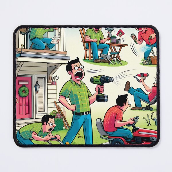Item preview, Funny Dad cut the lawn and it's not going as planned designed and sold by Starwebd.