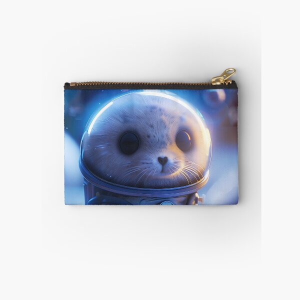 Item preview, Cute Seal Astronaut Wearing Space Suit Exploring Foreign Planet designed and sold by Mullet Monkey.