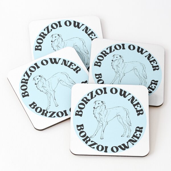 Item preview, Blue Borzoi Owner Design designed and sold by HeyDaisyShop.