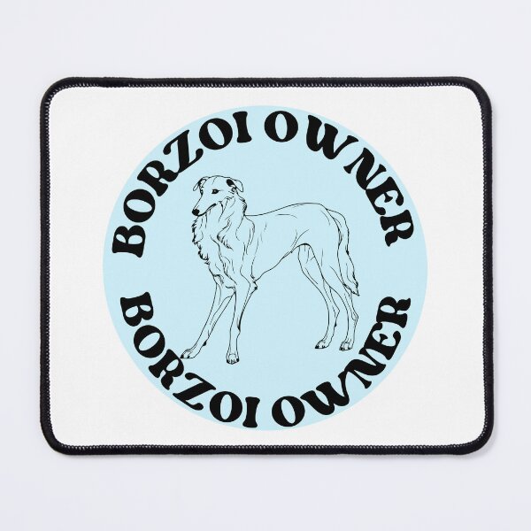Item preview, Blue Borzoi Owner Design designed and sold by HeyDaisyShop.