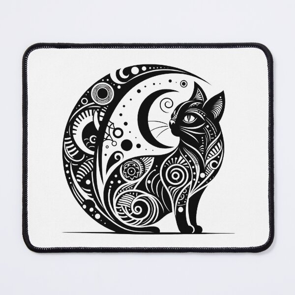 Item preview, Minimalist Black Kittie designed and sold by RetroPop23.