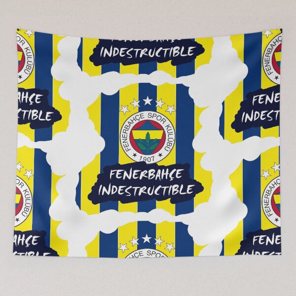Item preview, Fenerbahçe indestructible themed graphic design designed and sold by ironpalette.