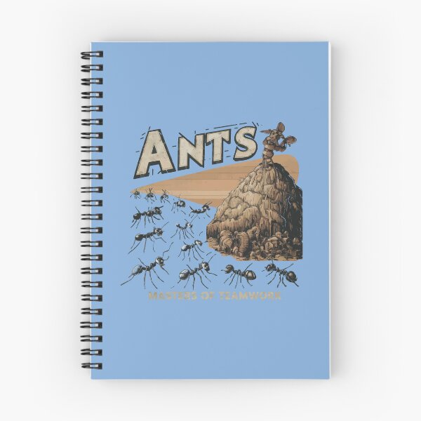 Item preview, A cool T-shirt for insect lovers. Ants working as a team. 'ANTS: MASTERS OF TEAMWORK!'. designed and sold by Gadget80.