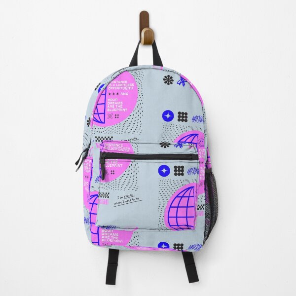 Item preview, Existence is a limitless opportunity and your dreams are the blueprint | Pastel Blue Background designed and sold by RM-Journey.