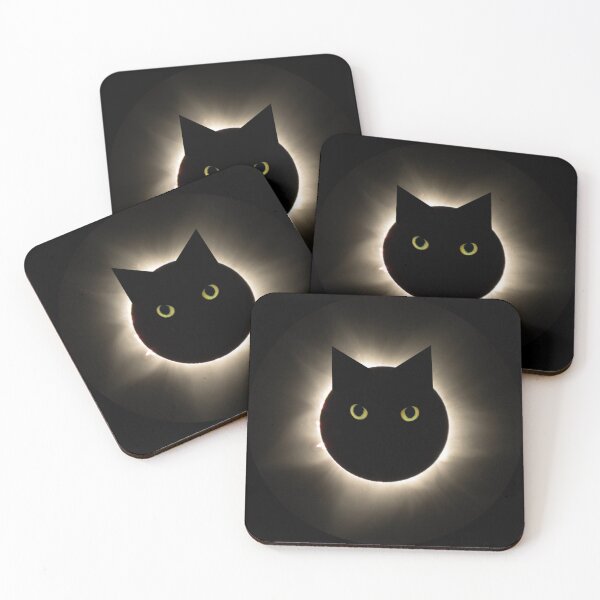 Item preview, Black Cat Solar Eclipse designed and sold by MannyShop.