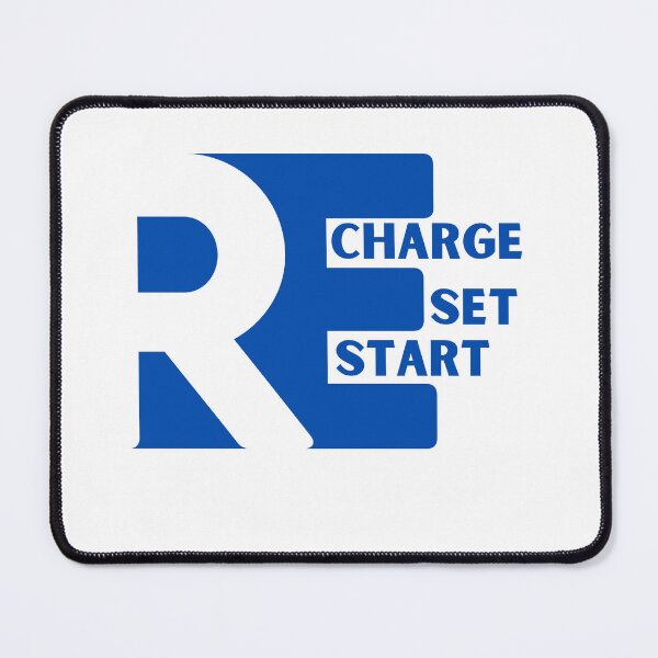Item preview, Recharge, Reset, Restart design by Snapshots, Plus designed and sold by Snapshots-Plus.