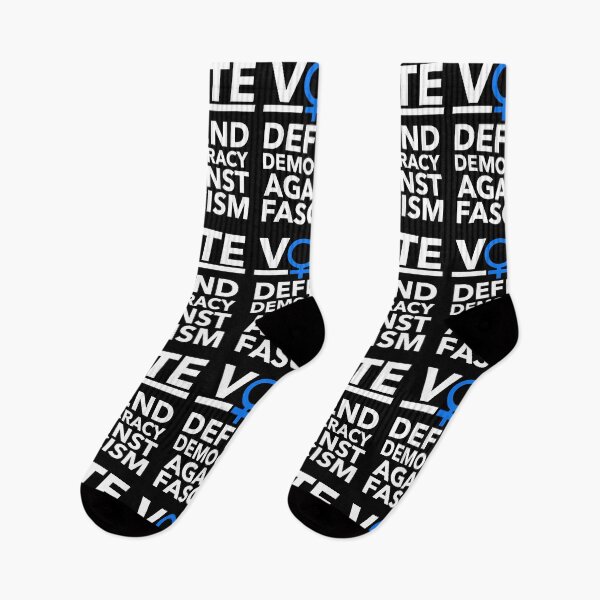 Item preview, VOTE - Defend Democracy Against Fascism (blue) designed and sold by Thelittlelord.