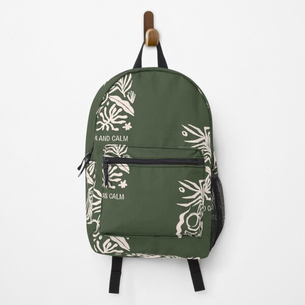 Item preview, Tea and calm | Leaf Illustration | Green Background designed and sold by RM-Journey.