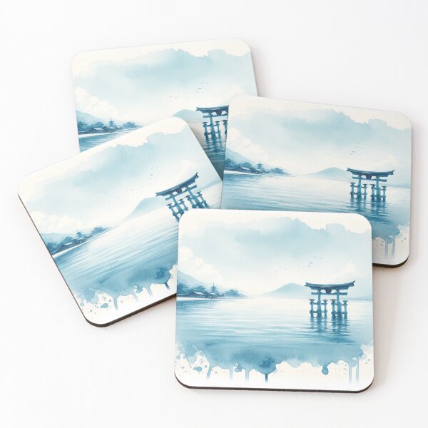 Item preview, Torii floating in the sea designed and sold by k-ta1104.