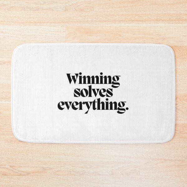 Item preview, Winning solves everything.  designed and sold by CharmStudio.
