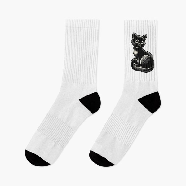 Item preview, Cute Black Kitten designed and sold by RetroPop23.