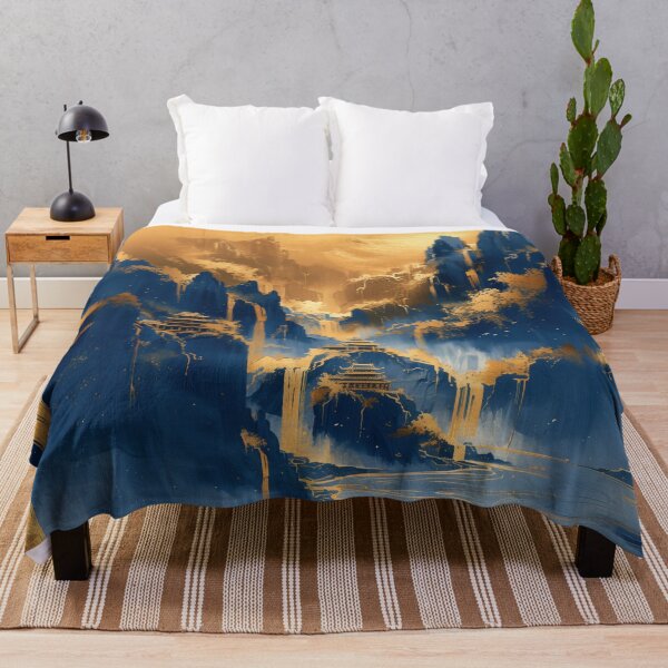 Item preview, Mystic Peaks: Golden Serenity designed and sold by smartart42.