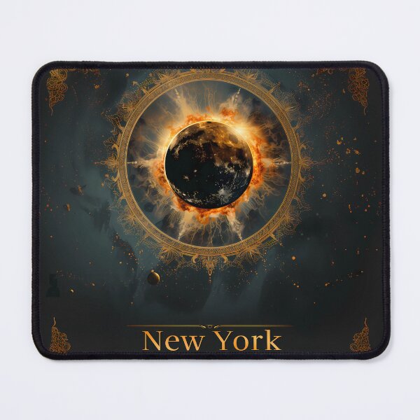 Item preview, New York 2024 Solar Eclipse Design designed and sold by David Balzen.