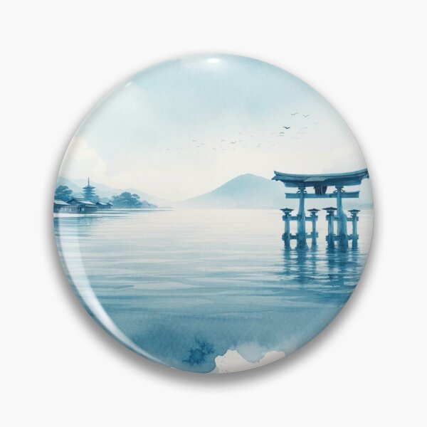 Item preview, Torii floating in the sea designed and sold by k-ta1104.