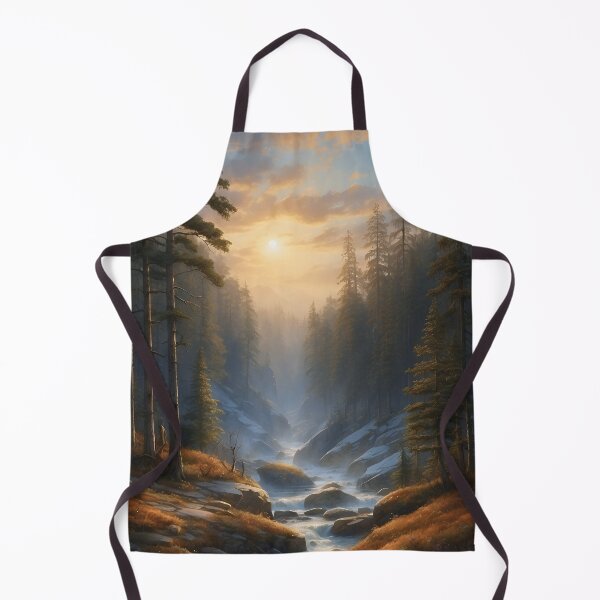 Item preview, Sunlit Cascade Through Forested Cliffs designed and sold by dagoh.