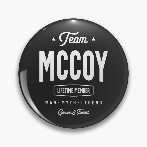 Artikelvorschau, Team McCoy-Mitglied auf Lebenszeit – Name McCoy entworfen und verkauft von cidolopez.