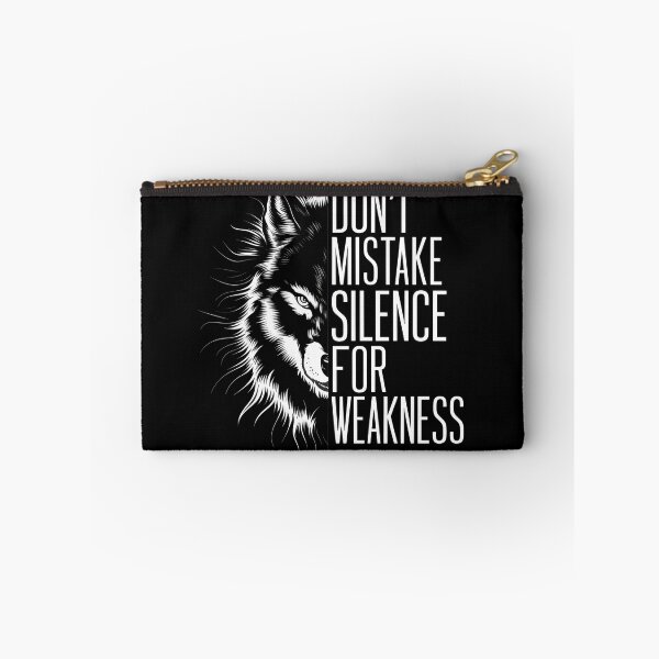 Item preview, Silent Strength Wolf: Bold Statement designed and sold by WolfeMoonMerch.