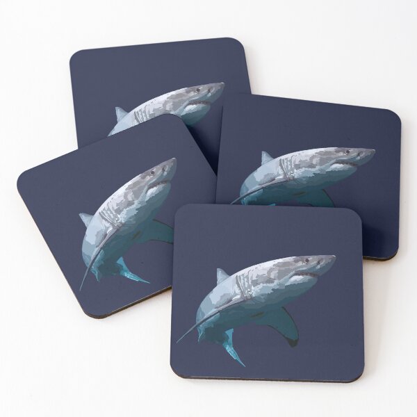 Item preview, Great White Shark designed and sold by Motown Barber.