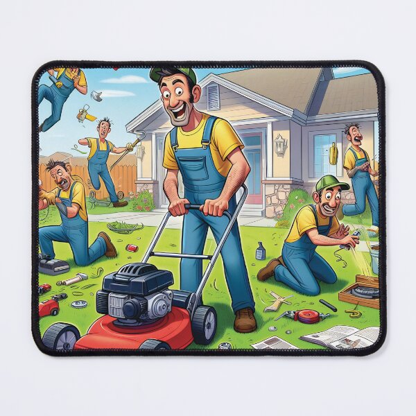 Item preview, Funny Dad cut the lawn and it's not going as planned designed and sold by Starwebd.