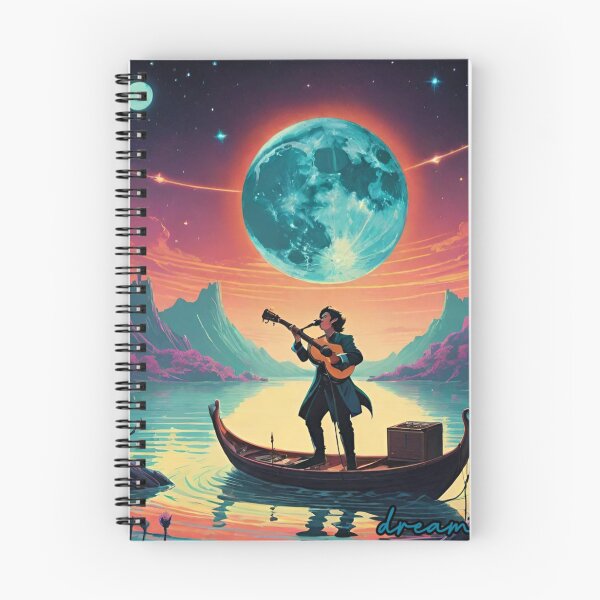 Item preview, Elfo bardo canta para la luna designed and sold by DreamistStore.