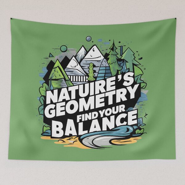 Item preview, Geometric Nature. designed and sold by LaughWear Co..