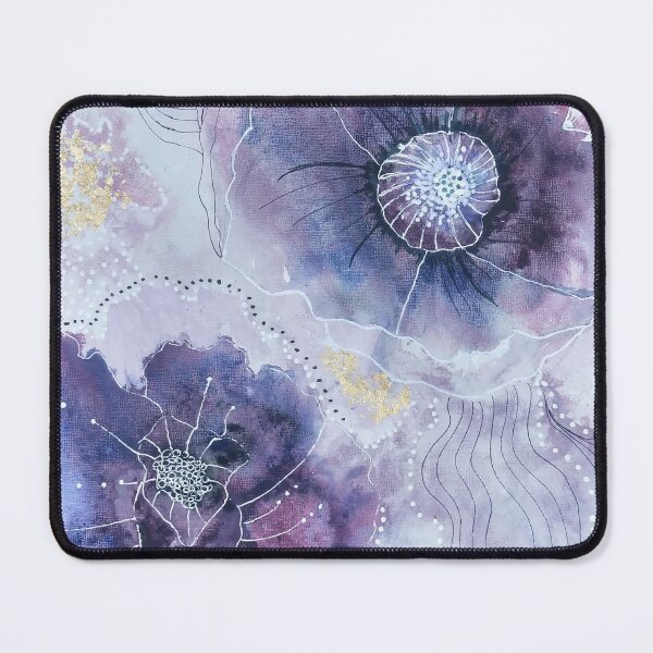Item preview, water flowers - purple designed and sold by danafirefly.