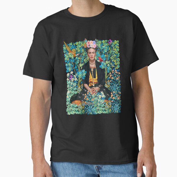 Item preview, Frida Kahlo Flowers colorful  pattern  designed and sold by TeeARTHY.