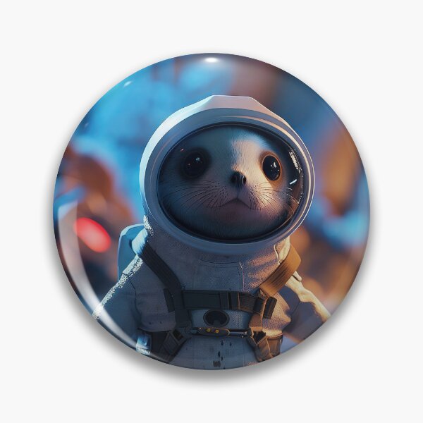 Item preview, Adorable Otter Astronaut in Space Suit Exploring Outer Space Planet designed and sold by Mullet Monkey.