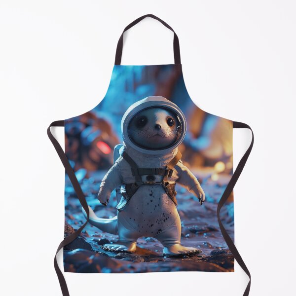 Item preview, Adorable Otter Astronaut in Space Suit Exploring Outer Space Planet designed and sold by Mullet Monkey.