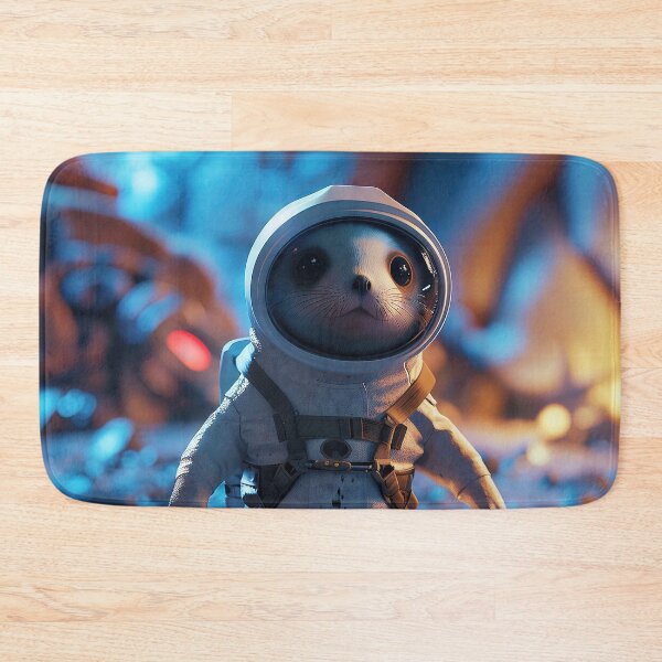 Item preview, Adorable Otter Astronaut in Space Suit Exploring Outer Space Planet designed and sold by Mullet Monkey.