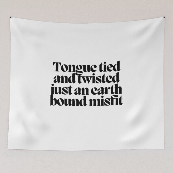 Item preview, Tongue tied and twisted just an earth bound misfit  designed and sold by CharmStudio.