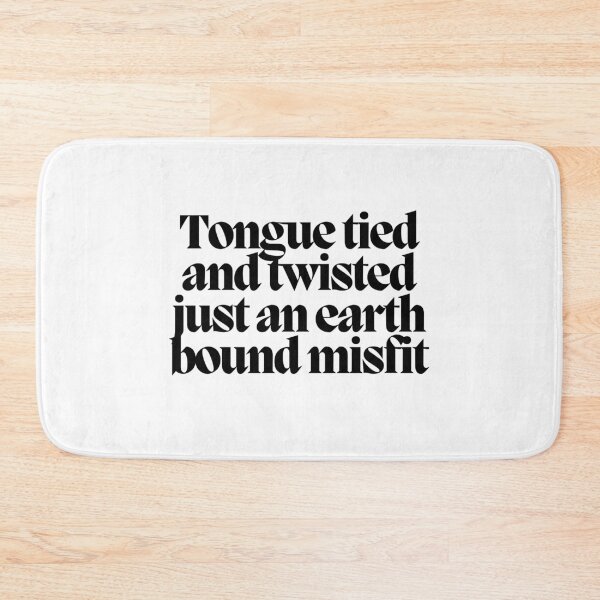 Item preview, Tongue tied and twisted just an earth bound misfit  designed and sold by CharmStudio.