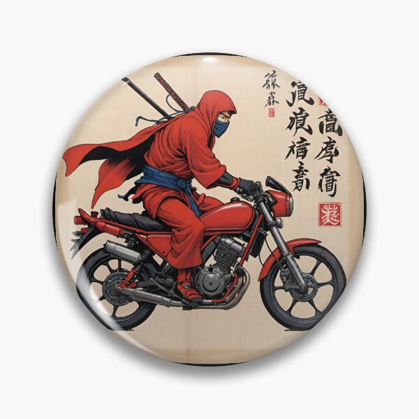 Item preview, Ninja red Japan style 12 bicycle  designed and sold by RedWolfDisigne.
