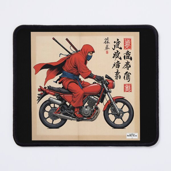 Item preview, Ninja red Japan style 12 bicycle designed and sold by RedWolfDisigne.