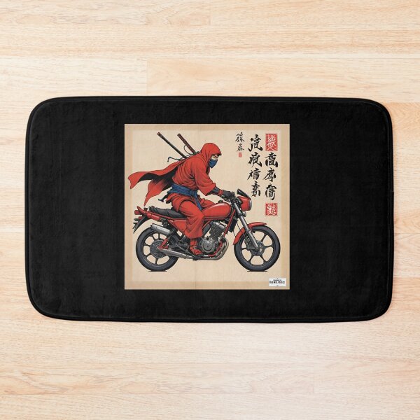 Item preview, Ninja red Japan style 12 bicycle  designed and sold by RedWolfDisigne.