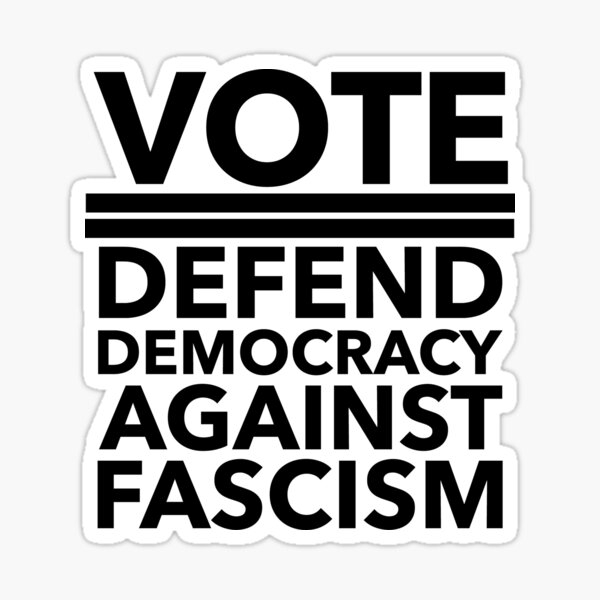 Artikel-Vorschau von ABSTIMMUNG – Demokratie gegen Faschismus verteidigen (schwarz), designt und verkauft von Thelittlelord.