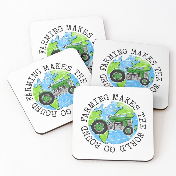 Item preview, Farming Makes The World Go Round, Earth Day Tractor designed and sold by doodlerob.