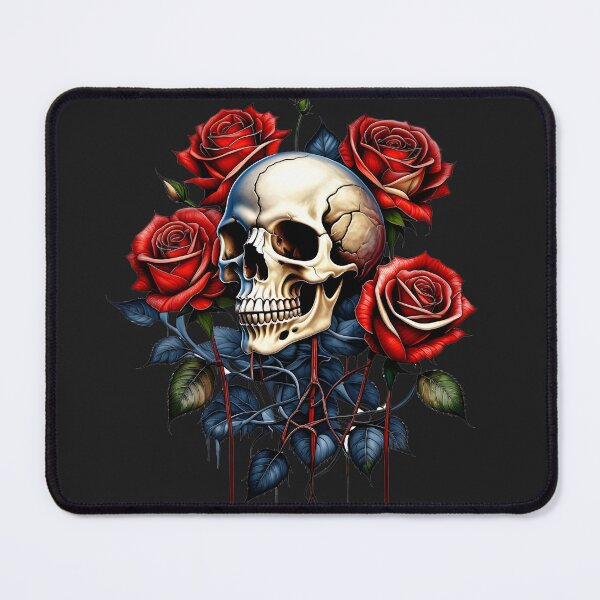 Item preview, Red Roses & Skeletons A Gothic Romance designed and sold by ViguStore.