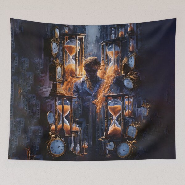 Item preview, Temporal Symphony: A Surreal Exploration of Time and Light designed and sold by MarinaFila.