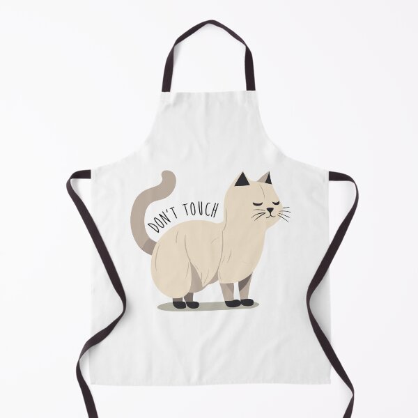 Item preview, Cat Don't Touch White Attitude designed and sold by ArtPuffen.