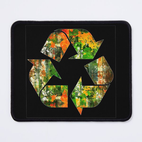 Item preview, Artsy Recycling Symbol designed and sold by Psyberspace.