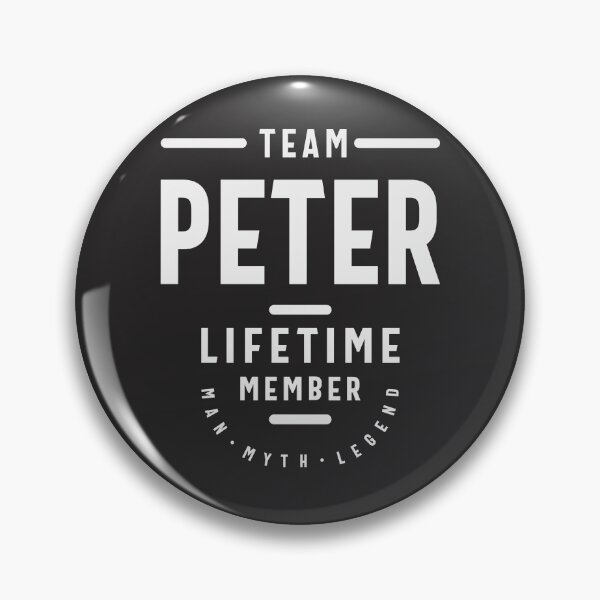 Item preview, Team Peter Lifetime Member - Name Peter  designed and sold by cidolopez.