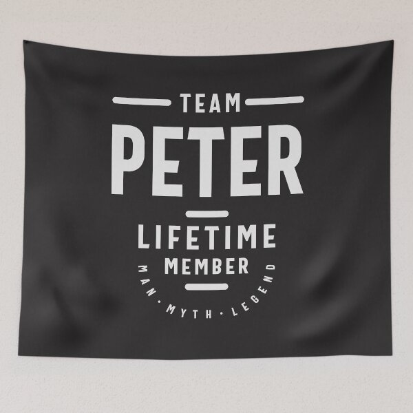 Item preview, Team Peter Lifetime Member - Name Peter  designed and sold by cidolopez.