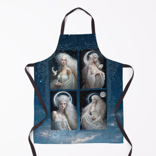 Item preview, Moon Goddess T-Shirt, 4 Moon Goddesses, Dove and Moon T-Shirt designed and sold by Art.Fusion.Studio.