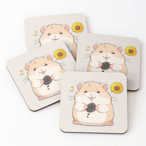 Item preview, Hamster misses sunflowers designed and sold by GOTJIm.
