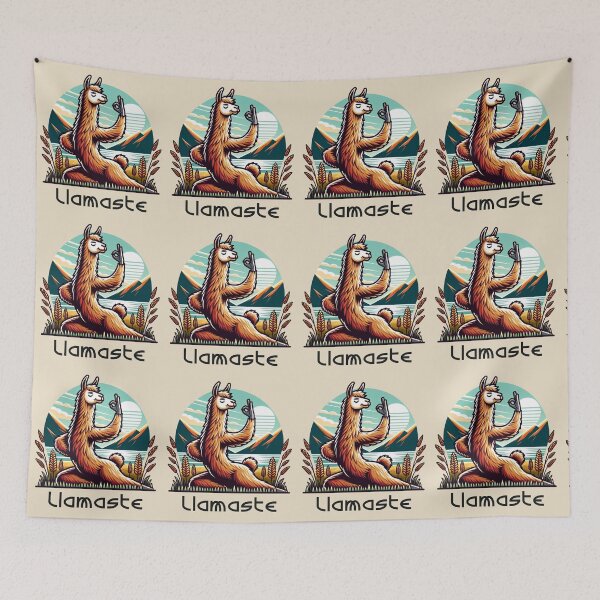 Item preview, Llamaste designed and sold by Catherine Harrison.