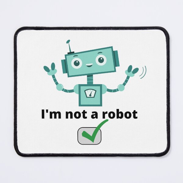 Item preview, I am not a robot designed and sold by coolpixeltik.