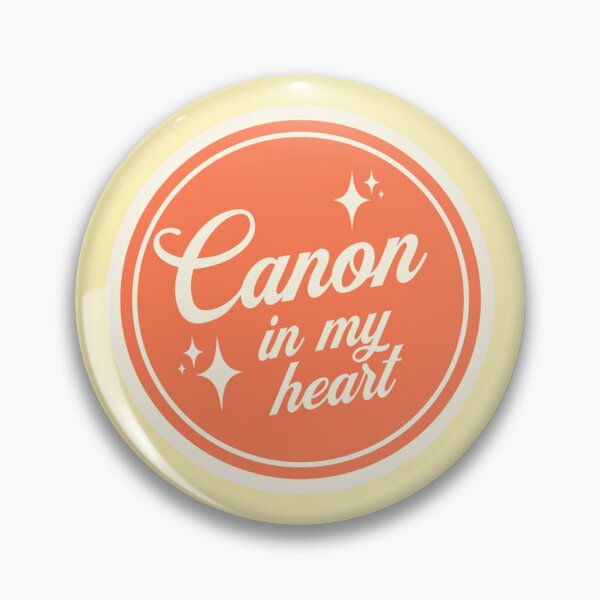 Item preview,  Canon in my heart 2 - badge designed and sold by ANGELLINX3.